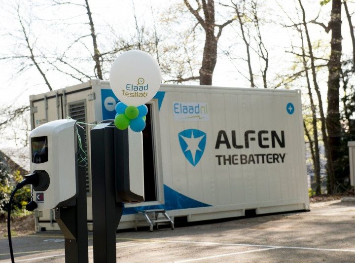 Alfen levert energieopslagsysteem voor het slim laden van elektrische auto’s